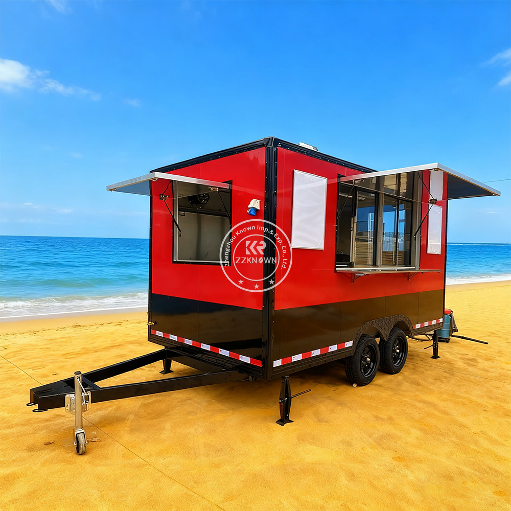 Customized Fast Food Truck Ful - огляд і ціна Food Snacks Catering