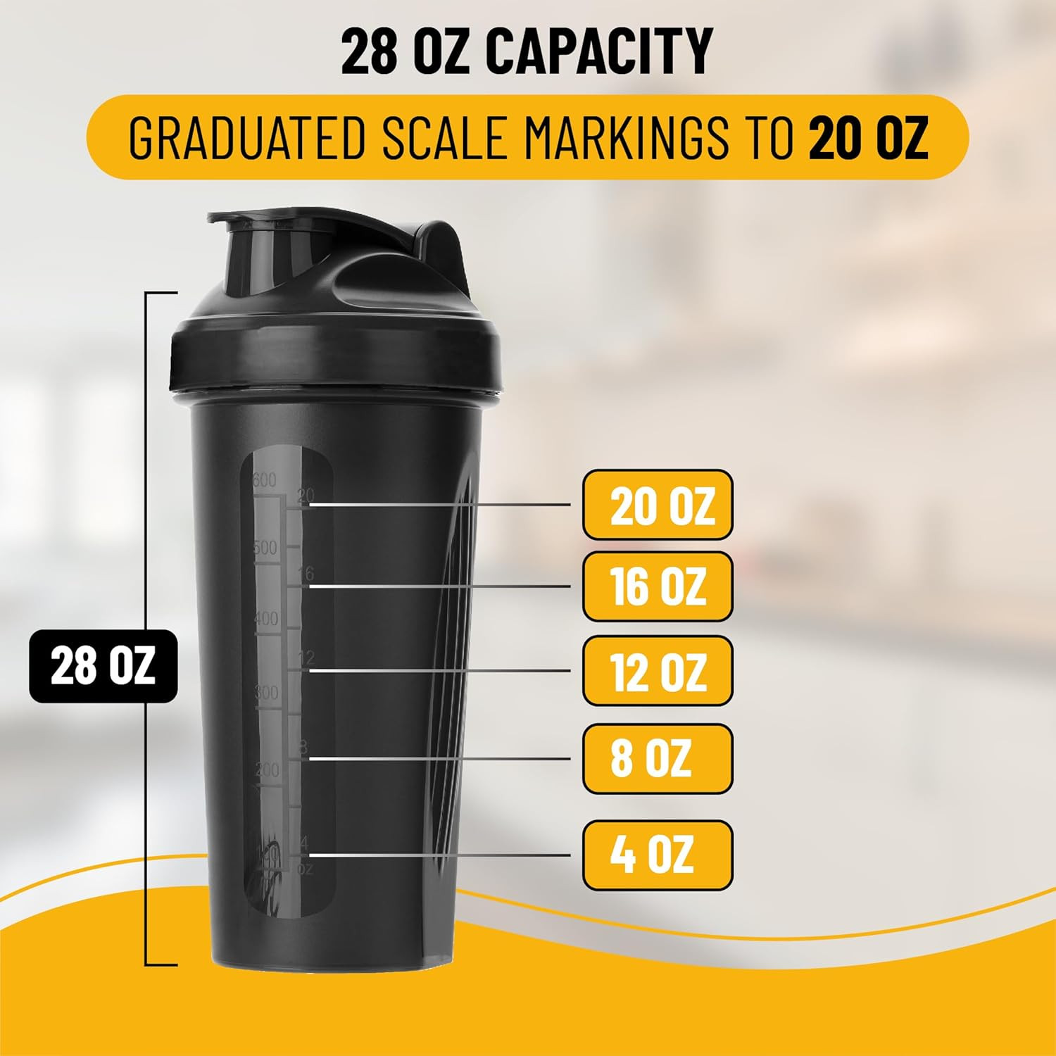 2PCS 20 oz Protein Shaker Bott - огляд і ціна Protein Bar