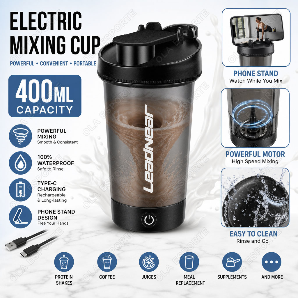 With Phone Holder Electric Mix - огляд і ціна Protein Bar