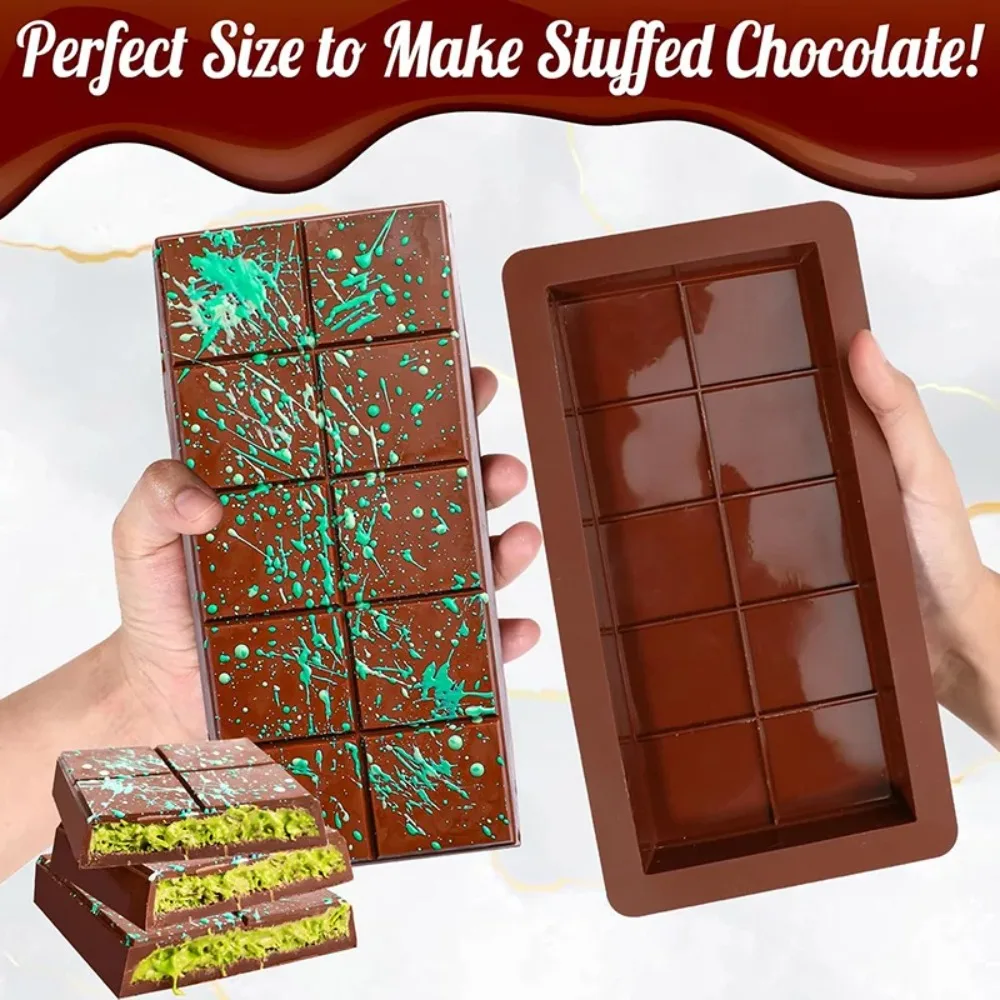 Silicone Chocolate Bar Mold Re - огляд і ціна Protein Bar