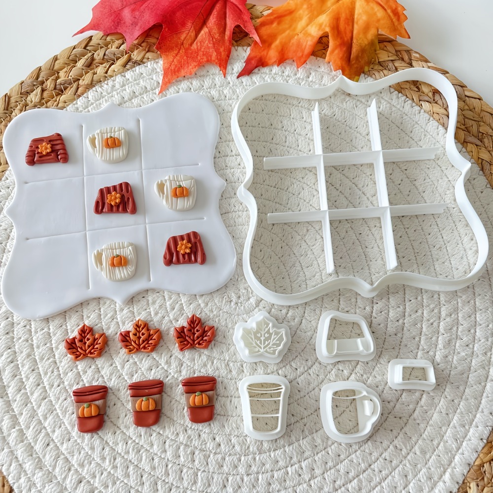 7Pcs Autumn Tic-Tac-Toe Cookie - огляд і ціна Cookies Pack