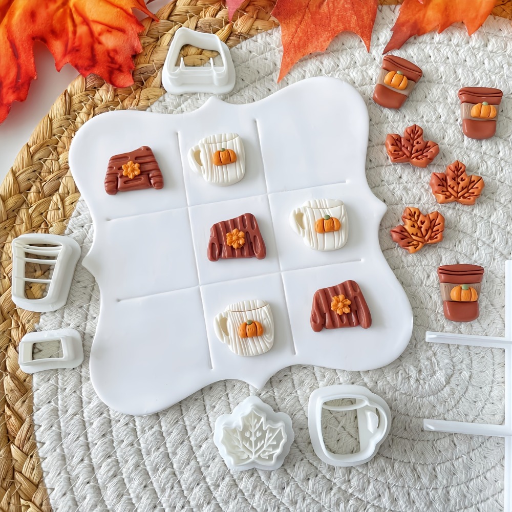 7Pcs Autumn Tic-Tac-Toe Cookie - огляд і ціна Cookies Pack