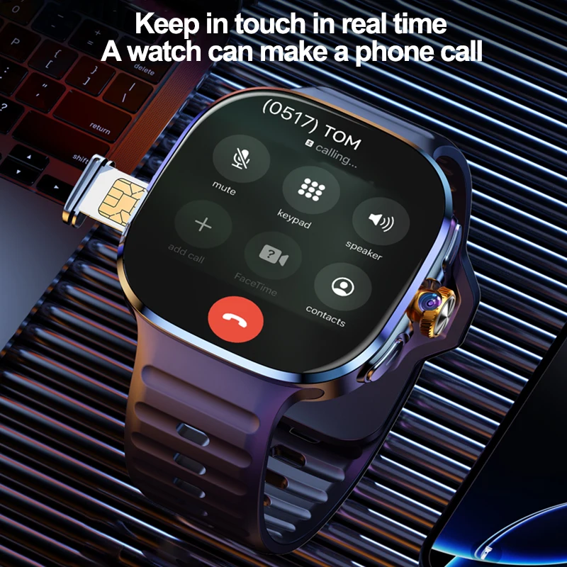 New Large Screen Smartwatch 4G - огляд і ціна Seaweed Snack