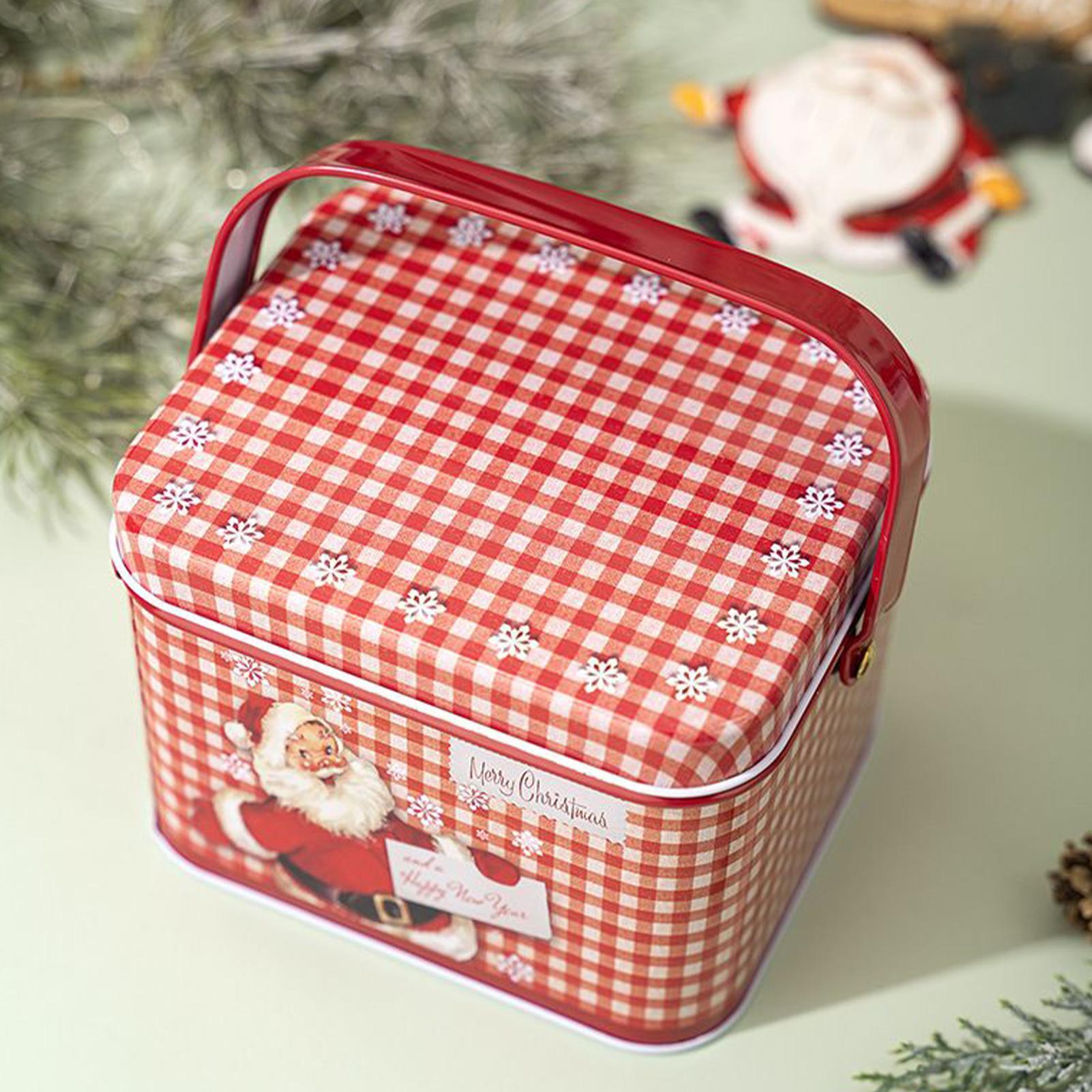 Christmas Tins 6-Piece Metal W - огляд і ціна Chocolate Snack