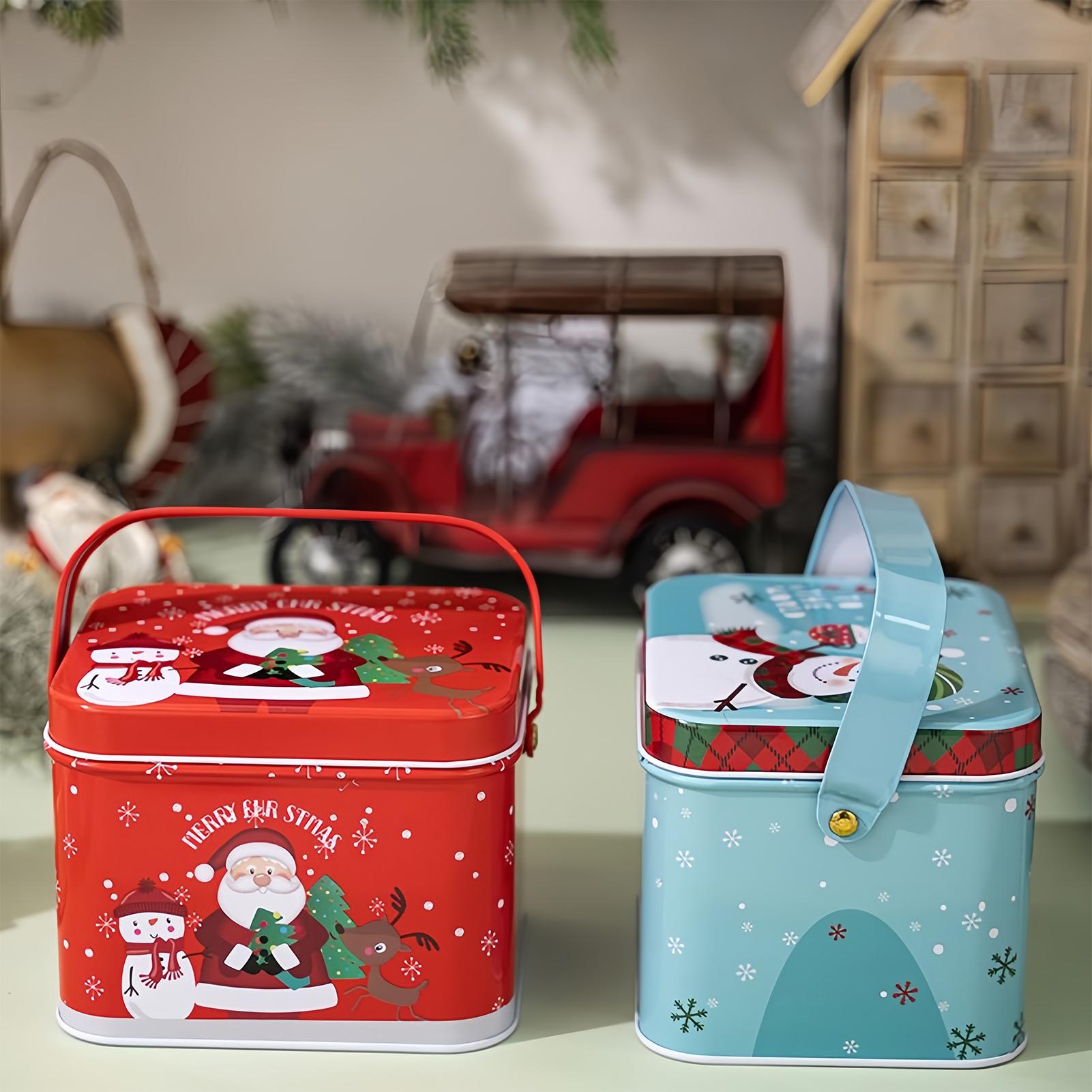 Christmas Tins 6-Piece Metal W - огляд і ціна Chocolate Snack