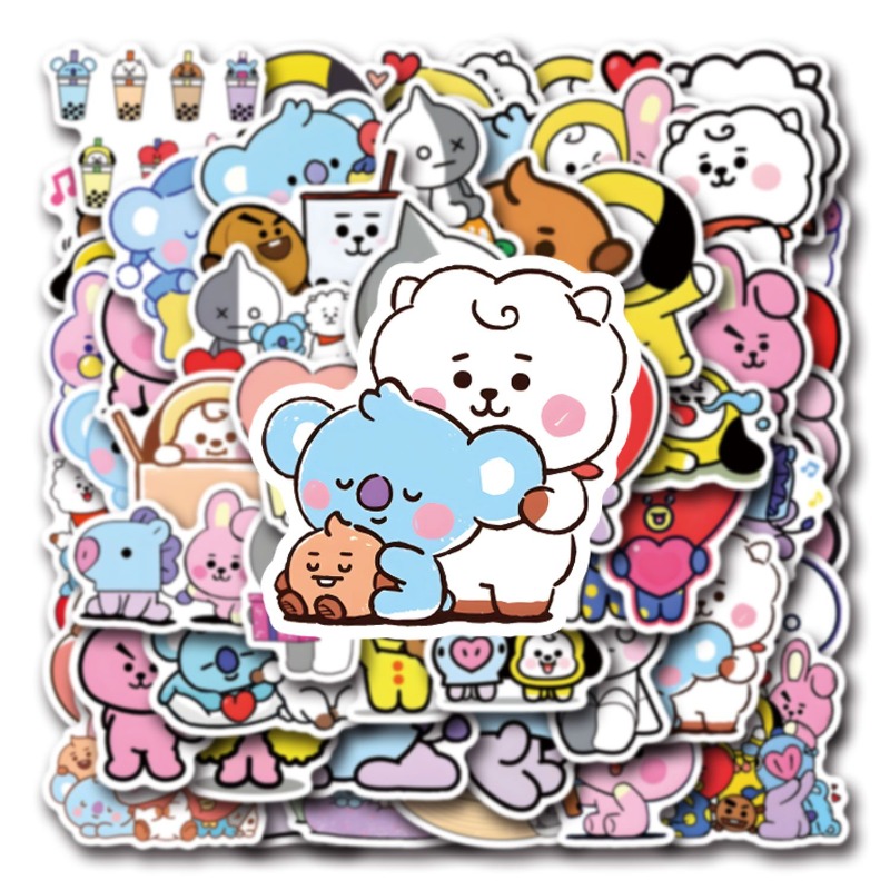 55/110PCS BT21 Chimmy Cooky ko - огляд і ціна Cookies Pack
